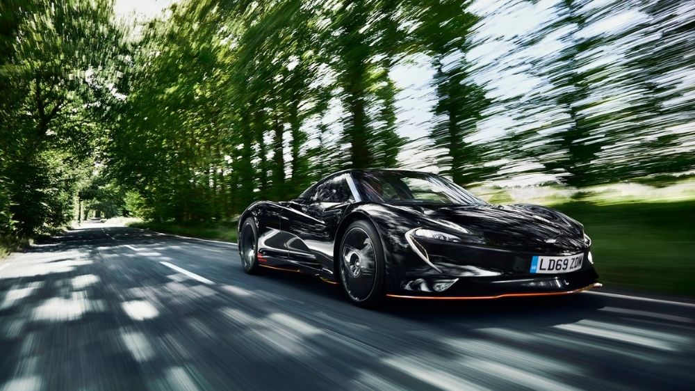 McLaren Speedtail auf der Straße