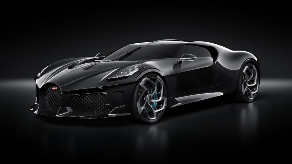 Bugatti La Voiture Noir im Profil